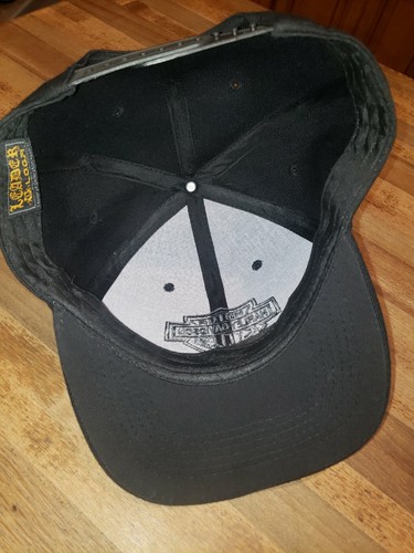 Harley Davidson Snapback Hat Black/grey adjustable sizes - Picture 6 of 9