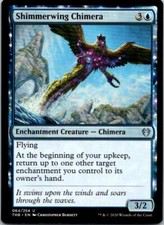 Shimmerwing Chimera Magic The Gathering Theros Beyond Death Mint X1  