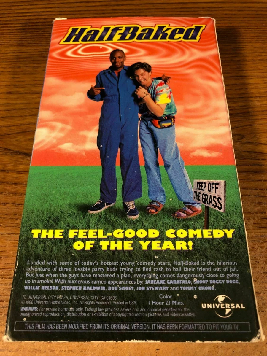 Half Baked VHS VCR Video Tape Used Movie Harland Williams Dave