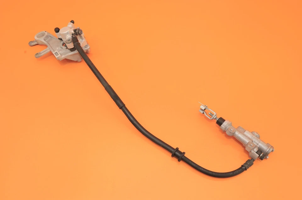 2009 05-16 CRF450R CRF450 задняя тормозная система суппорт кронштейн главный цилиндр шланг - Изображение 4 из 4