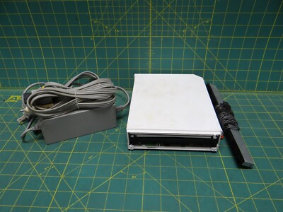 Nintendo Wii Video Game Console RVL-001 US Version w/ Cords No Faceplate