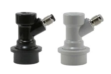 Ball Lock Keg Threaded Liquid and Gas 1/4 in Quick Disconnects Homebrew Keg Beer