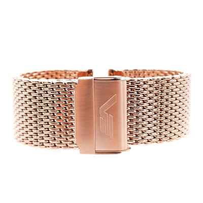 Vostok Europe Almaz   Limousine  NP1 Milanaise Edelstahlarmband   22 mm  rose