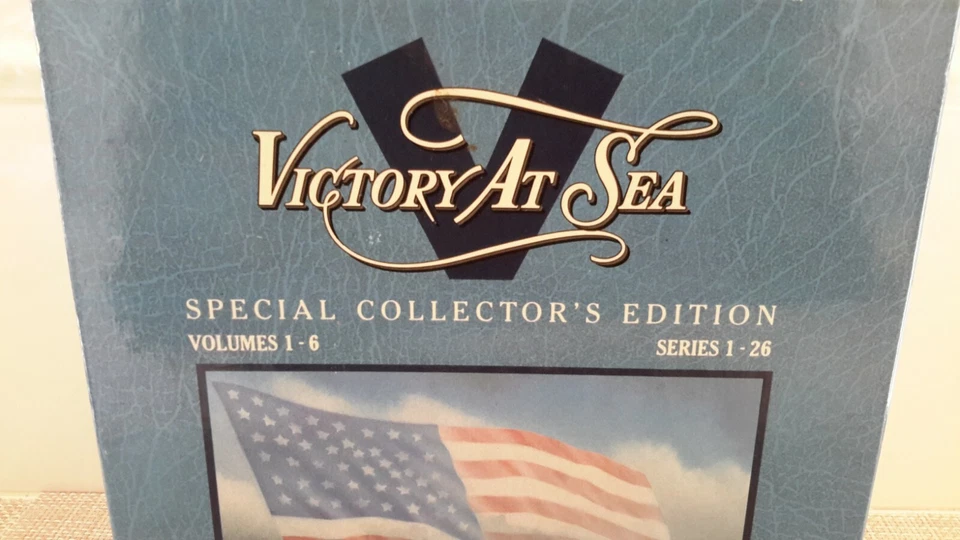 Victory at Sea Special Collectors Edition Vol. 1-6 VHS 6-Tape Set SEALED Pre-own - Image 2 of 4