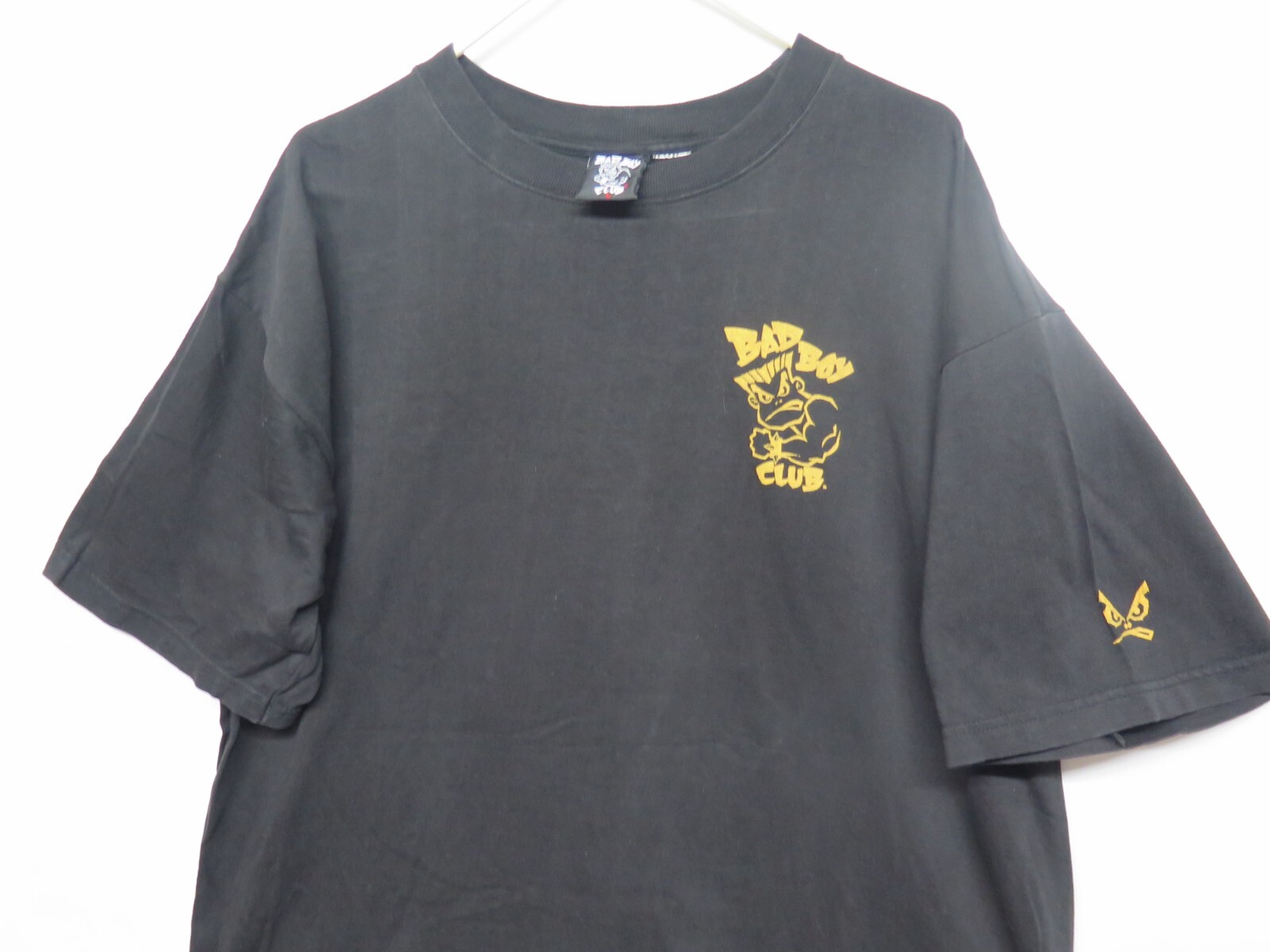 Vtg 90s Bad Boy Club Tee Black Shirt Size L XL Single Stitch USA Made Rare eBay