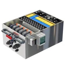 Stainless Steel Fish Pond Filter Drum Microfilter Water Circulation System Koi