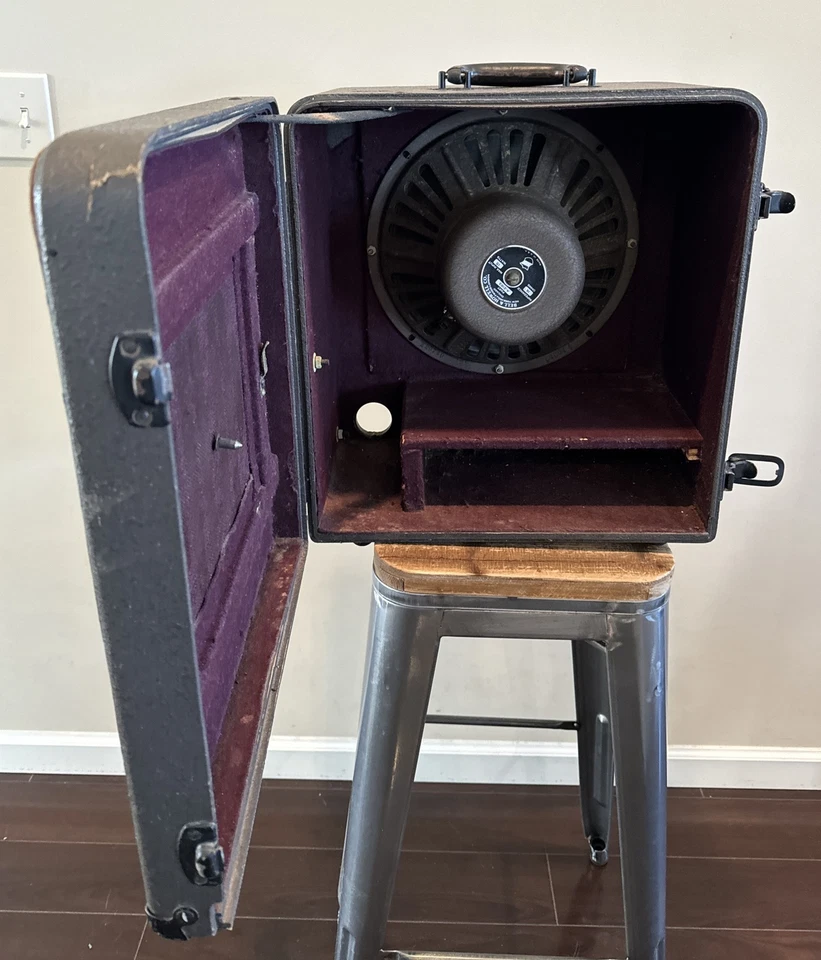 Altavoz Bell & Howell Filmosound 179 Alnico con cables años 40 vintage leer más abajo Foto 3 de 4