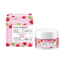 5902169042738 Eco Sorbet krem nawilżająco-kojący na dzień i noc Malina 50ml Biel