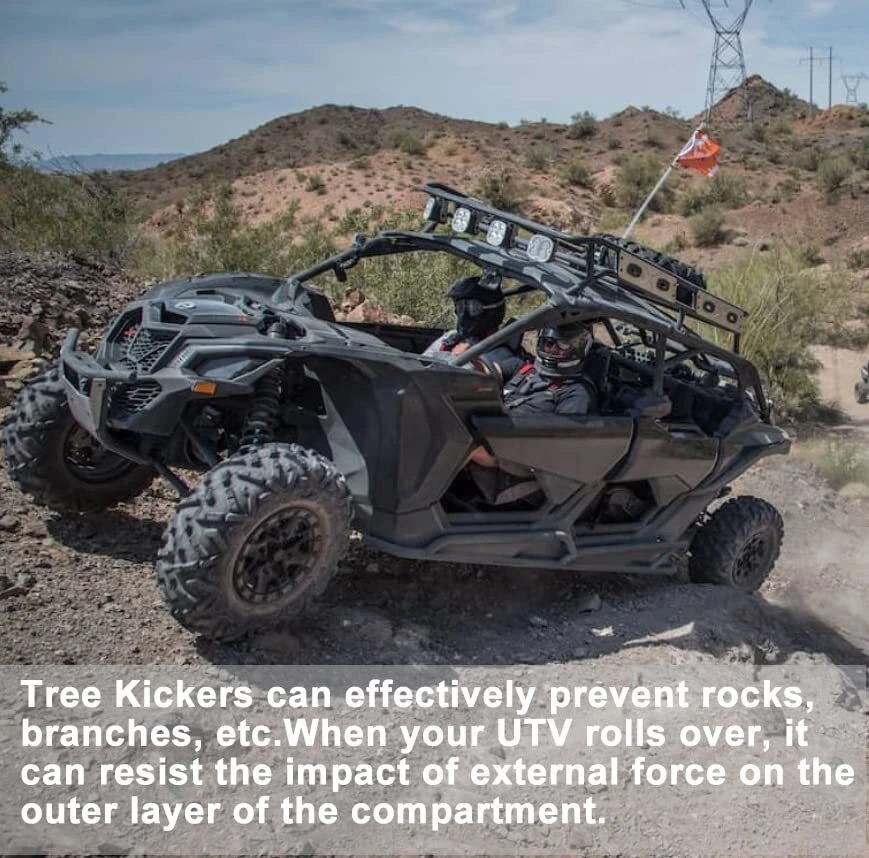 Nerf Bars Rock Sliders for 2017-2024 Can-Am Maverick X3 Max - 4 Seater 715003888 - Изображение 4 из 4