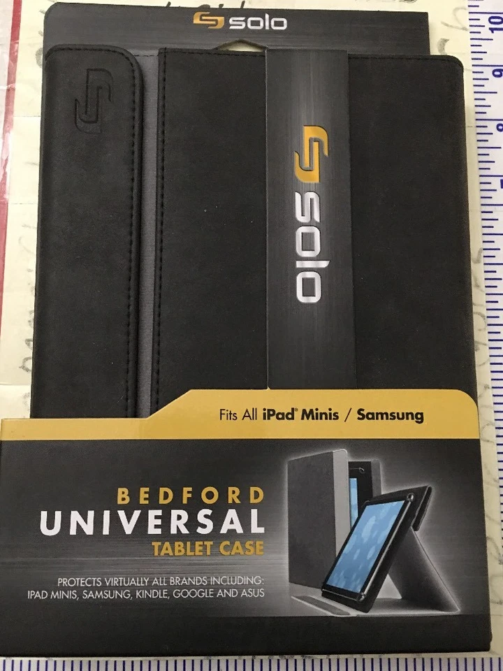 Новый универсальный чехол для планшета SOLO Bedford подходит для iPad Minis Samsung 5,5 дюйма до 8,5 дюйма - Изображение 3 из 4