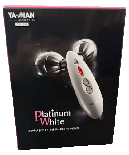YA−MAN GR13W Beauty Body Face Care YA-MAN Platinum White Tornado Roller