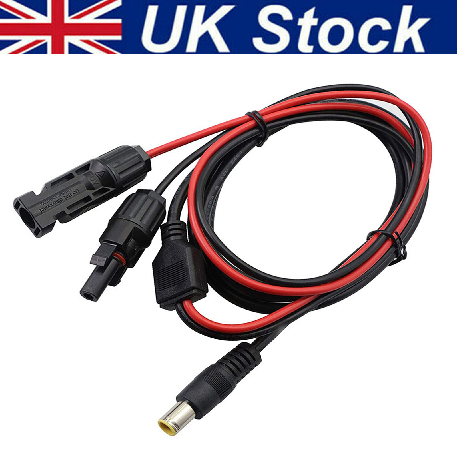 1PC For Solar Panel Connector DC 8mm Female to Connector Adapter Cable