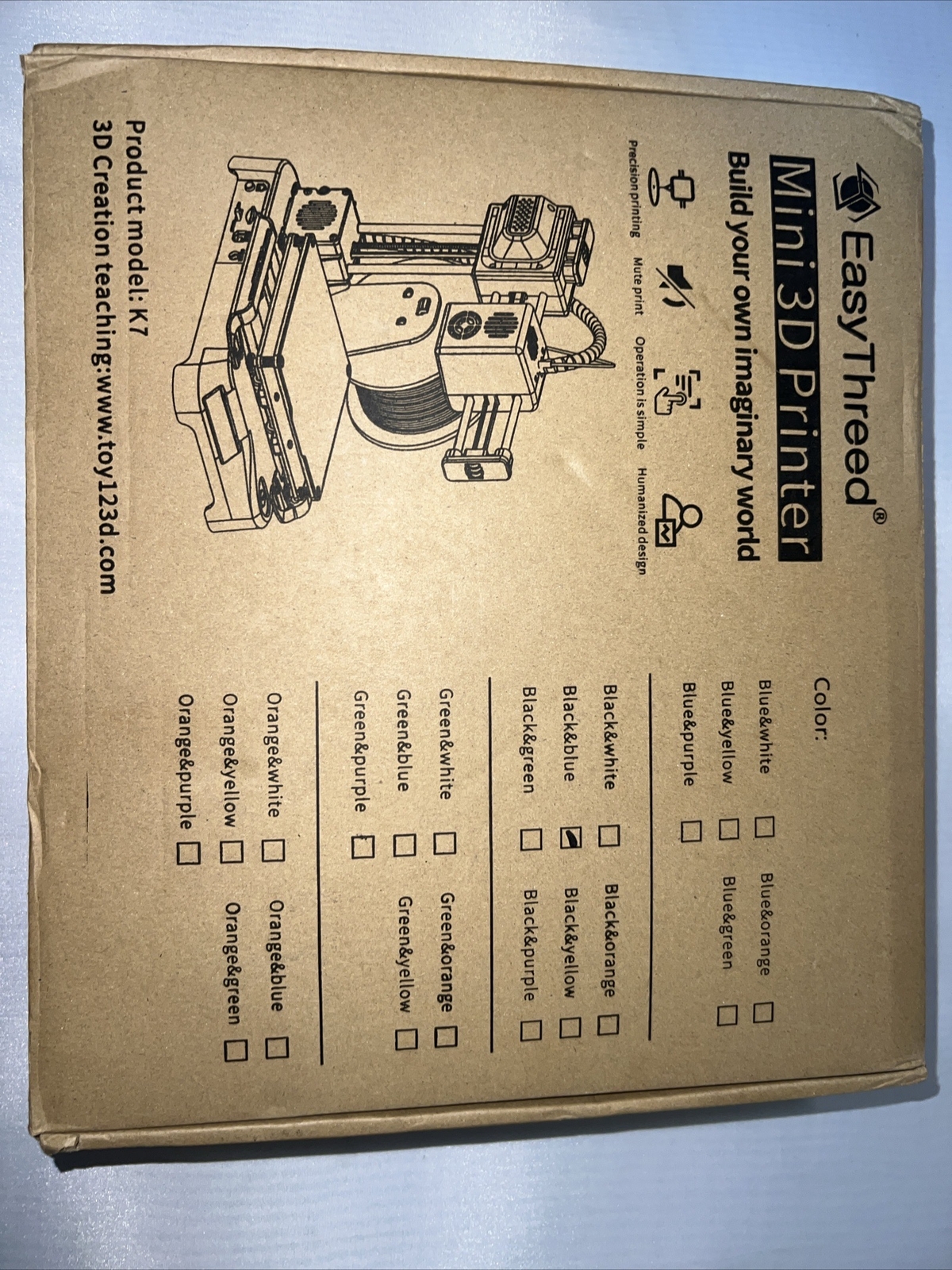 EasyThreed Mini 3D Printer EBay easythreed-mini-3d-printer-ebay