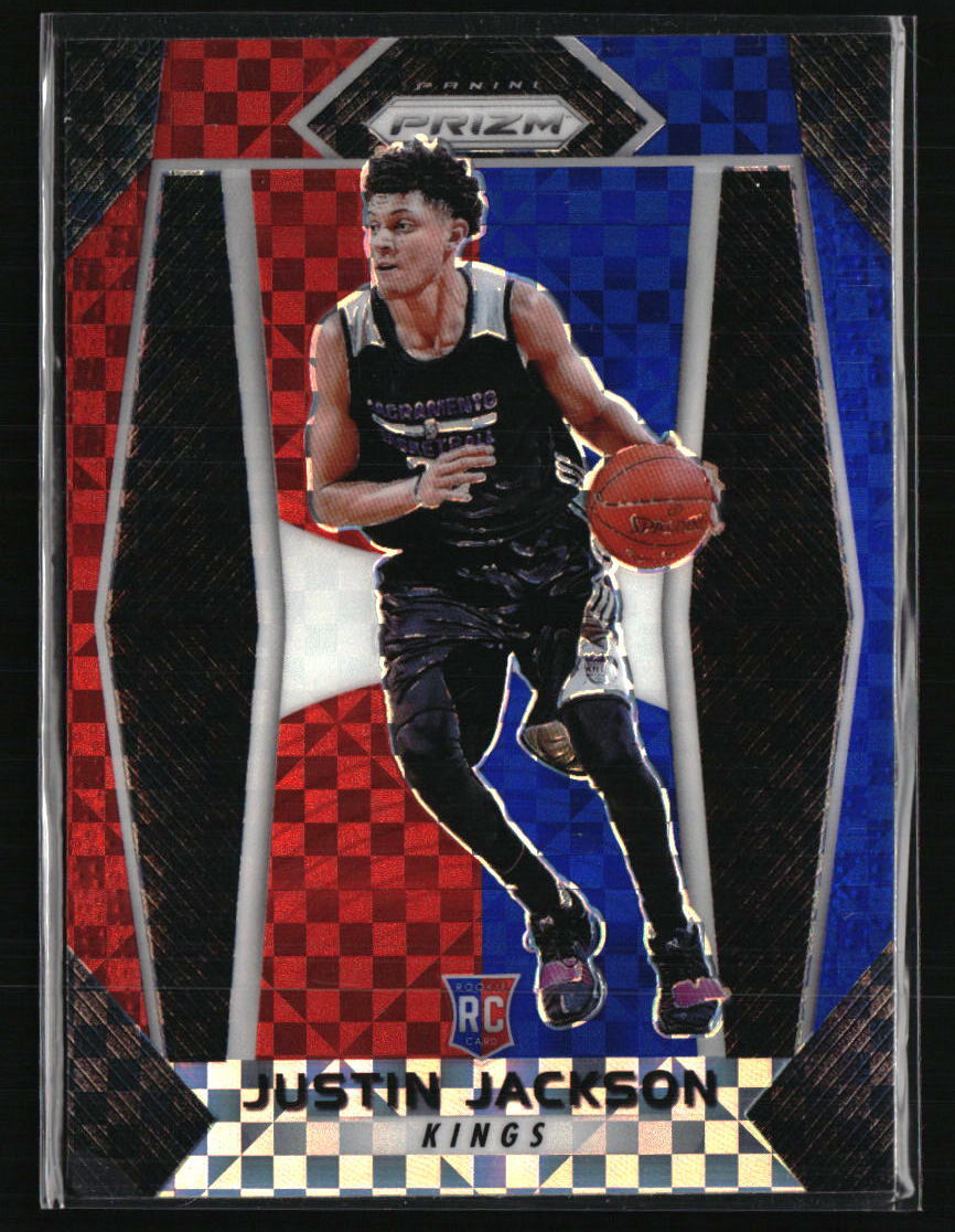 Justin Jackson  2017 Panini Prizm Red White Blue RC#27 Basketball Card