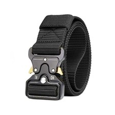 Genuine tactical belt quick release outdoor military belt soft real nylon sports