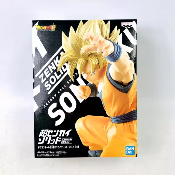 Goku Super Saiyan - Super Zenkai Solid Vol.1 - Dragon Ball Super - Bandai /  Banpresto