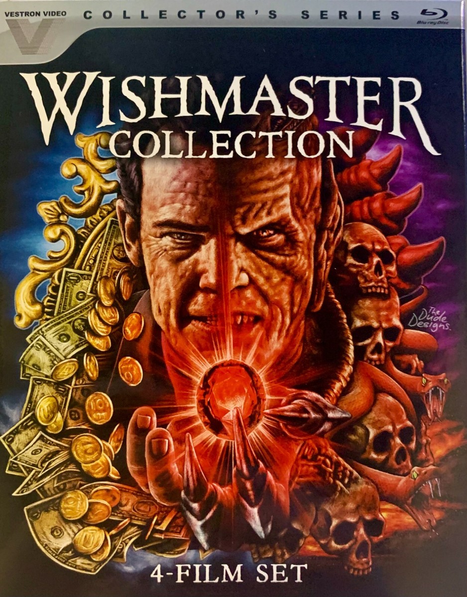 Wishmaster Collection: 4-Film Set (Blu-ray Disc, 2017, 3-Disc Set
