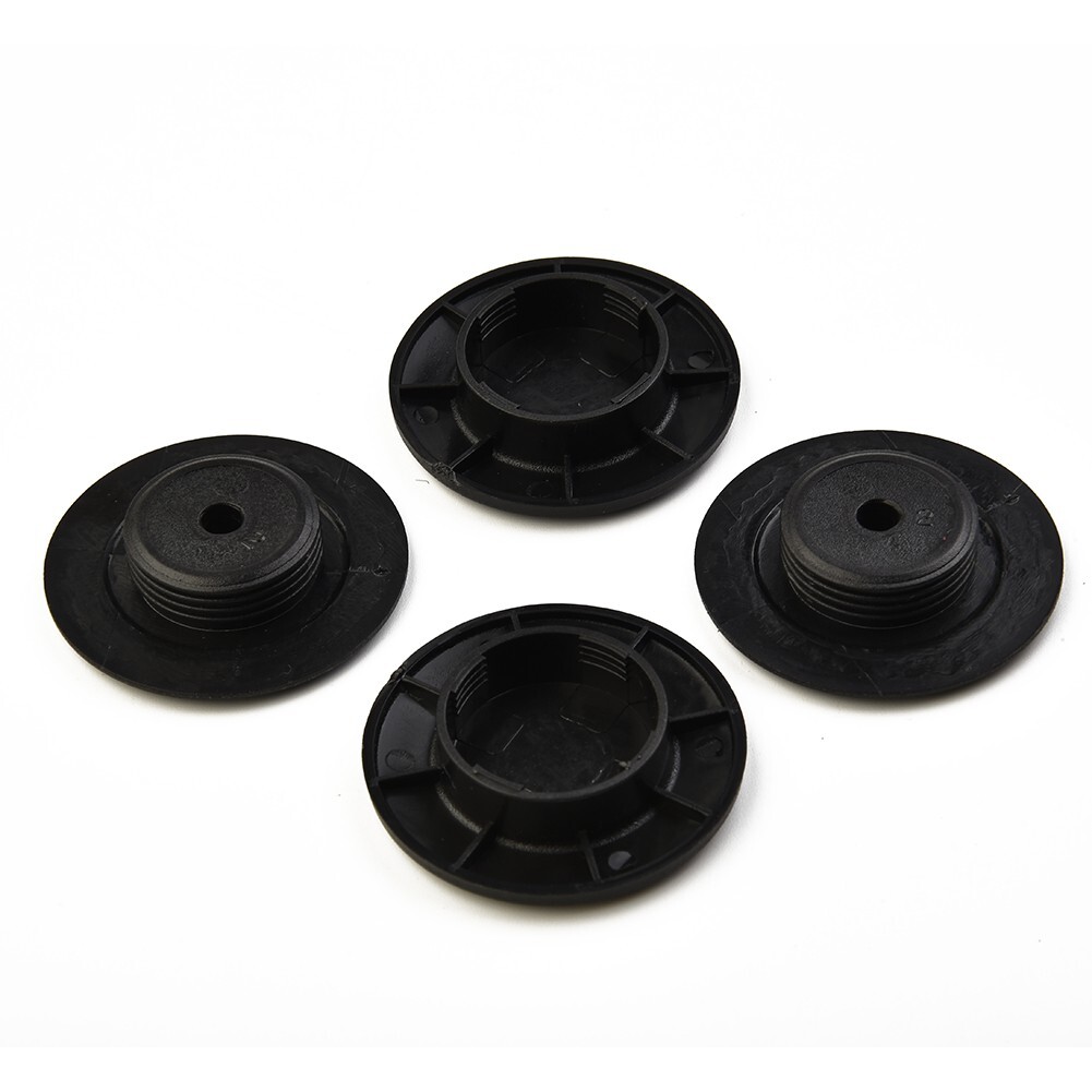 Durable Car Floor Mat Fasteners Parts Plastic 2Pcs Black Fitting Clips