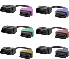 Set 6 adattatori cavi diagnostici per adatti fiat alfa da utilizzare con MultiEcuScan