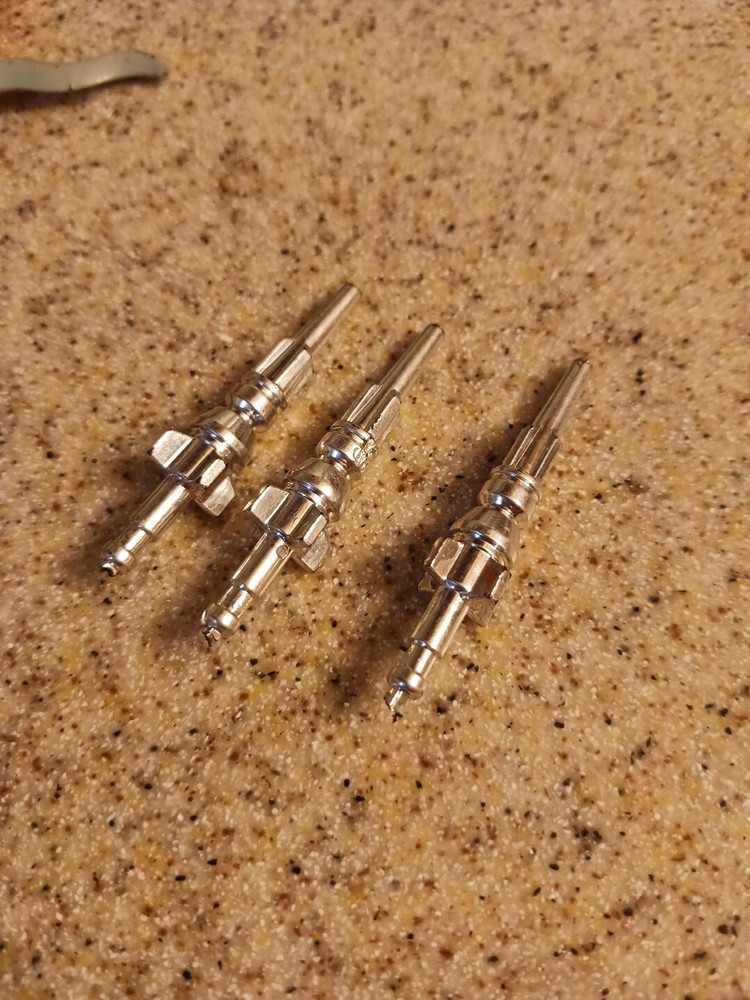 G1 Transformers 1985 Inferno 3 Chrome Missiles Parts LOT Original Hasbro Lot