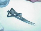 Vintage Brutalist Mexico Sterling Silver Modernist Modernism Pin Brooch Pendant — photo 2