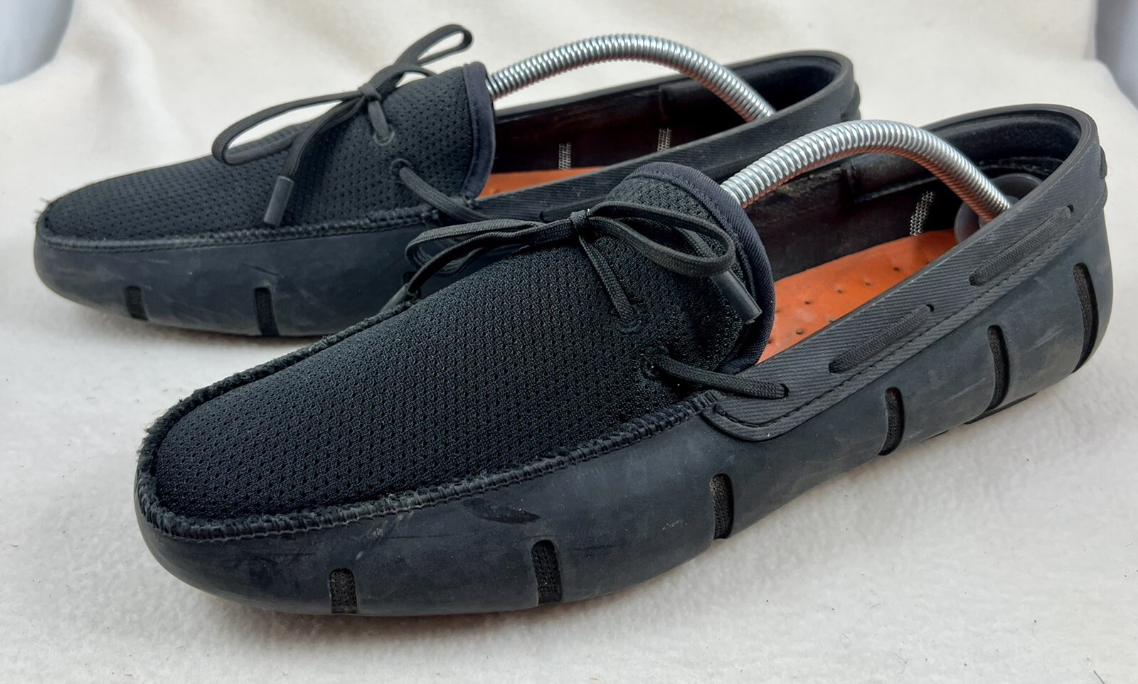 Black Deck Yacht Boat Shoes 