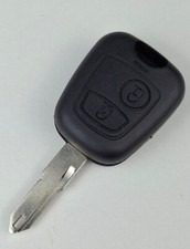 2 Button Remote Key For Peugeot 206 2001 - 2007 Cut To Code Or Picture