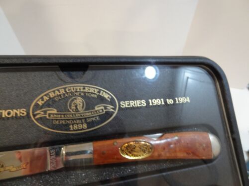 LOT 4 KA-BAR CUTLERY, LIMITED ED SERIES 1991- 1994 KNIFE COLLECTORS CLUB LOCK BL - Picture 16 of 16