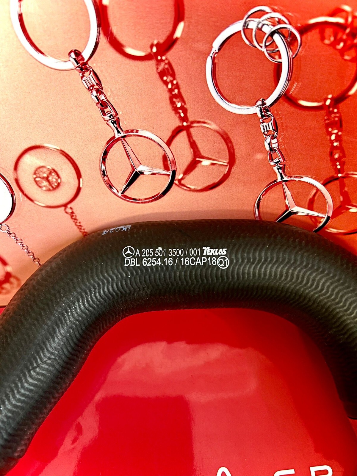 Original Mercedes-Benz C class W205 Coolant Hose A2055013500 | eBay 