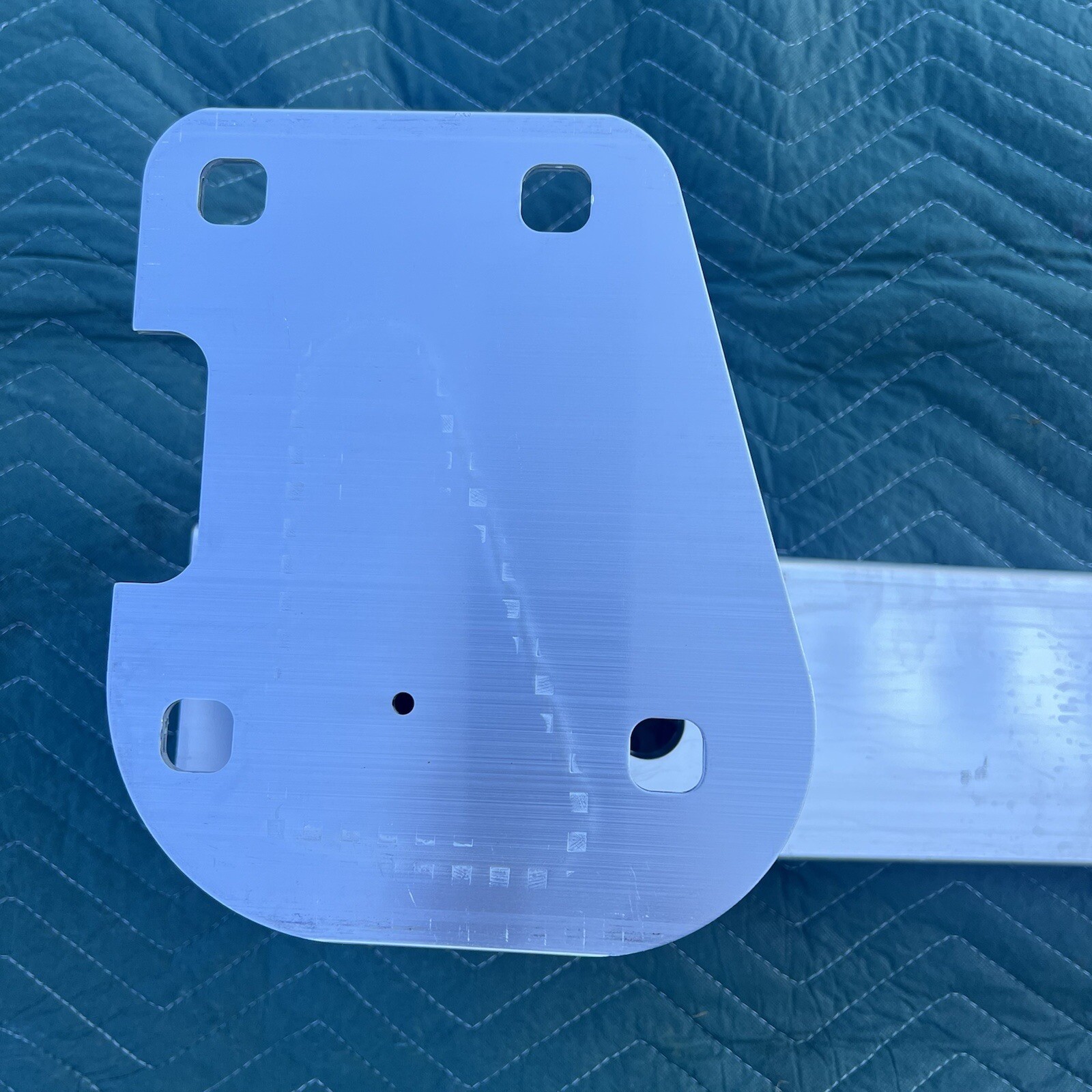 2017-2020 Bentley Bentayga Rear Bumper Reinforcement Beam Support Bracket OEM