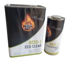 High Teck 8030 High Gloss Clearcoat Eco-Clear Gallon & Slow Hardener