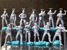 1:64 Figures  - For Dioramas Miniature Figures 164 Fig Lot 655 Doublegdiecast