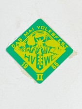 Volkswagen VW Hawkeye Club Das Mai Volks Fest Dash Plaque 1965 Vintage Rare II