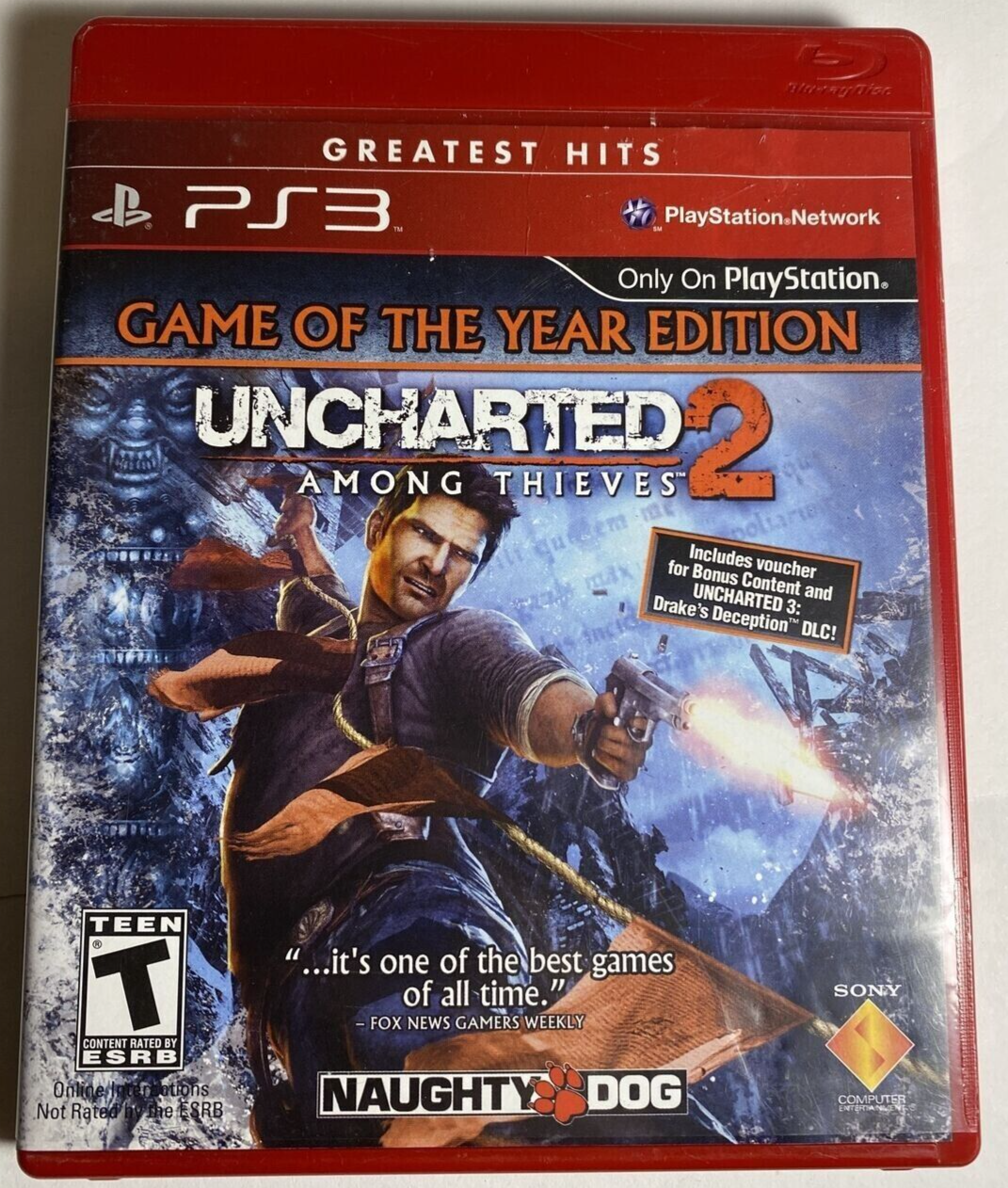 Best Buy: Uncharted 2: Among Thieves Game of the Year Edition Greatest Hits PlayStation  3 98257