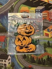 Ziploc Storage 24 Lg Big Bags 3 Gallon Limited Edition Halloween 15" x 15" x 7"
