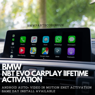 BMW NBT EVO CarPlay Activation – Unlock Full Screen, Video In Motion & GPS Map Updates