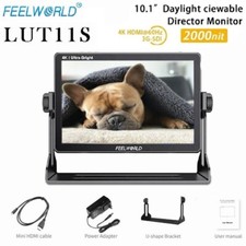 FEELWORLD LUT11S 10.1" DSLR Camera Field Monitor 3G-SDI 4K HDMI IPS Touch Screen