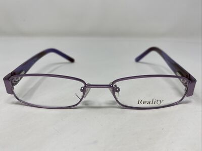 Reality 3766 LILAC 52-17-135 Purple Metal Full Rim Eyeglasses Frame ZY87