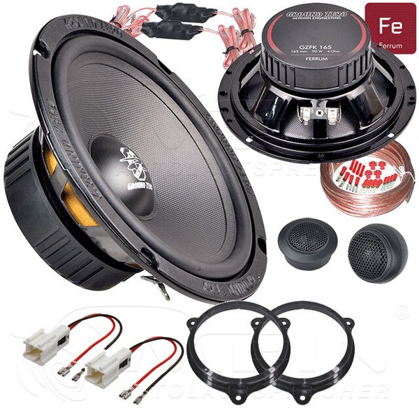 Ground Zero Lautsprecher FüR Renault Koleos I - 1 2007-2015 Front TüR 150W #B17W-image