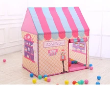 Kids Pink Princess Castle Play Tent Indoor/Outdoor Play House Play Room Toy Gift
