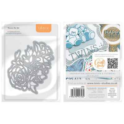 #4726  e - TONIC STUDIOS METAL CUTTING DIE - ROSE BOUQUET