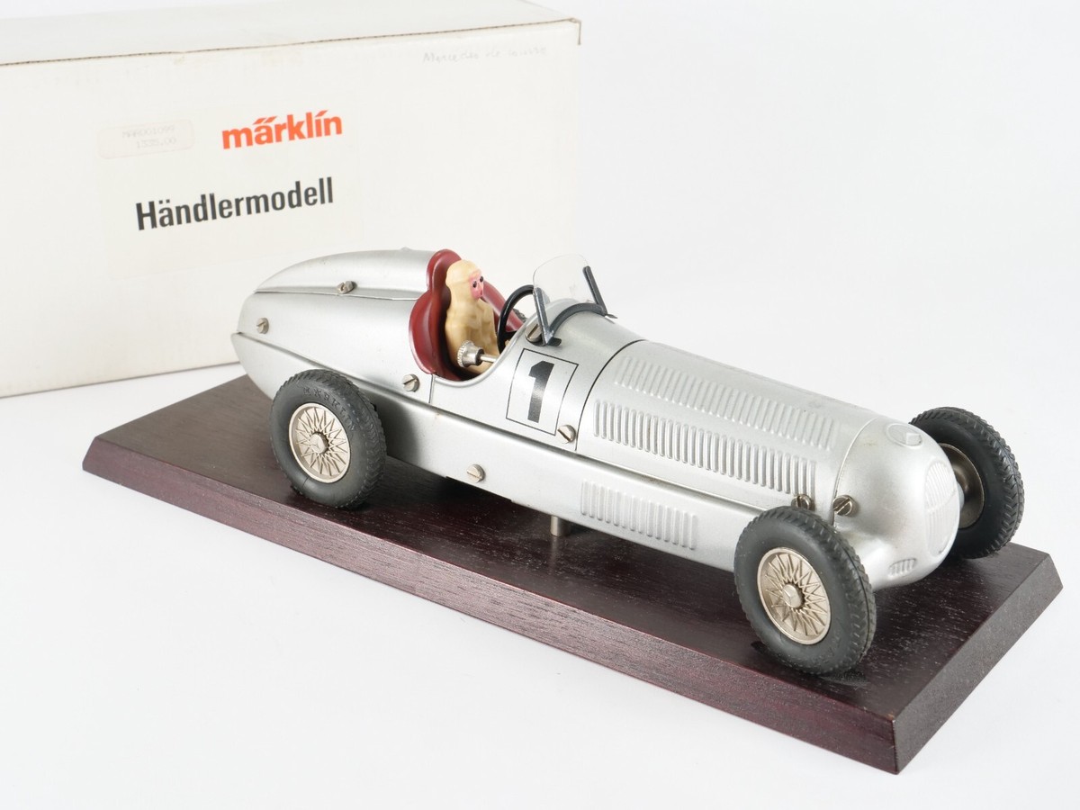 Jouet Mécanique Marklin 1097 - Voiture De Course Mercedes-Benz Des Années 1930 - Occasion