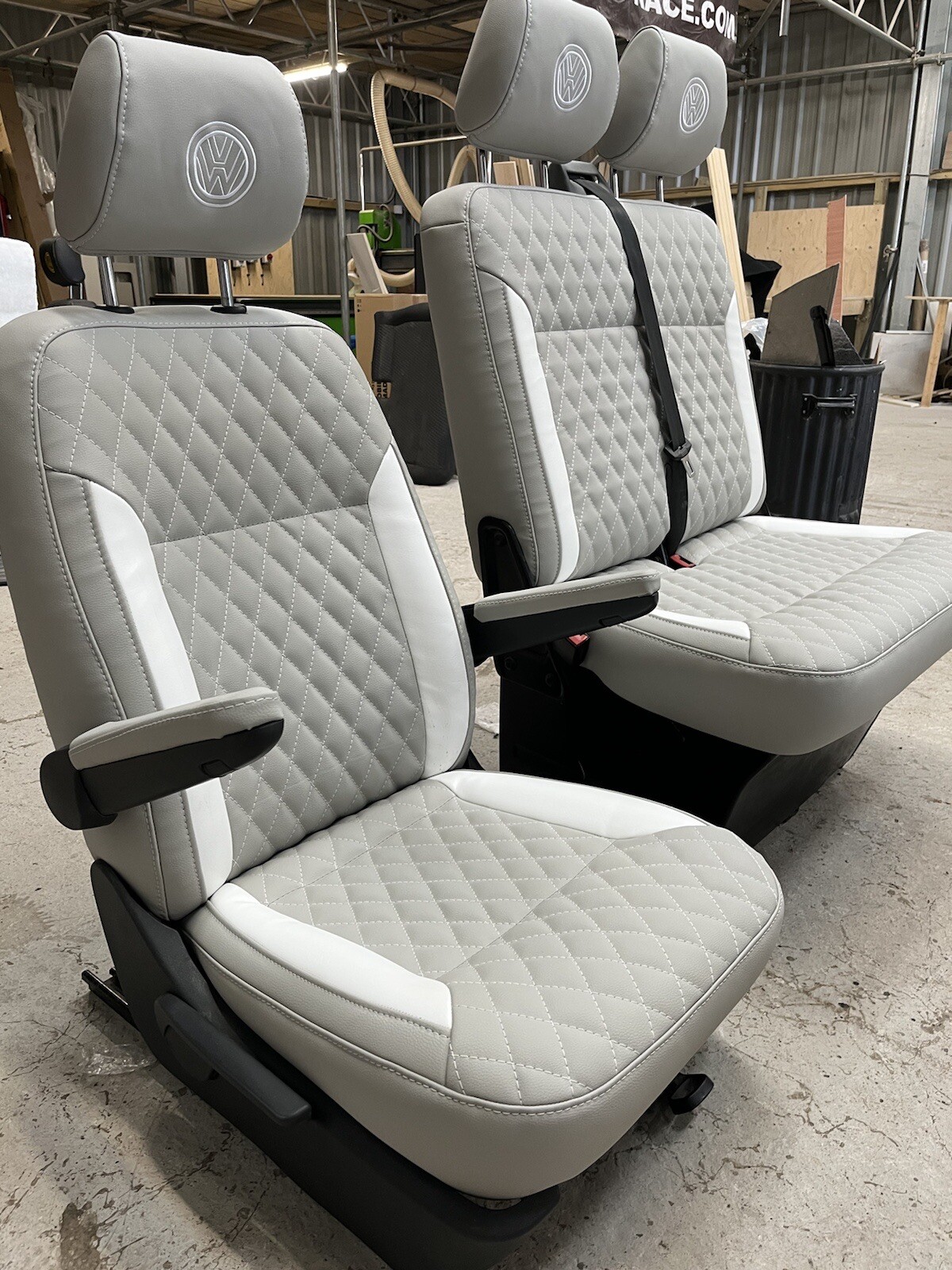 VW transporter seats with detachable head rests | eBay UK