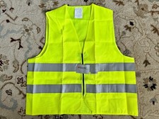 High Visibility Fluorescent Yellow Safety Vest with 2 in. 3M Reflective Stripes