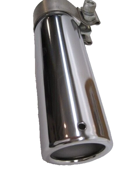 Punta de escape Ford cromada nueva YS4Z-5K238-AB 2000-2011 Focus 2001 2003 2005 2006 Foto 2 de 4