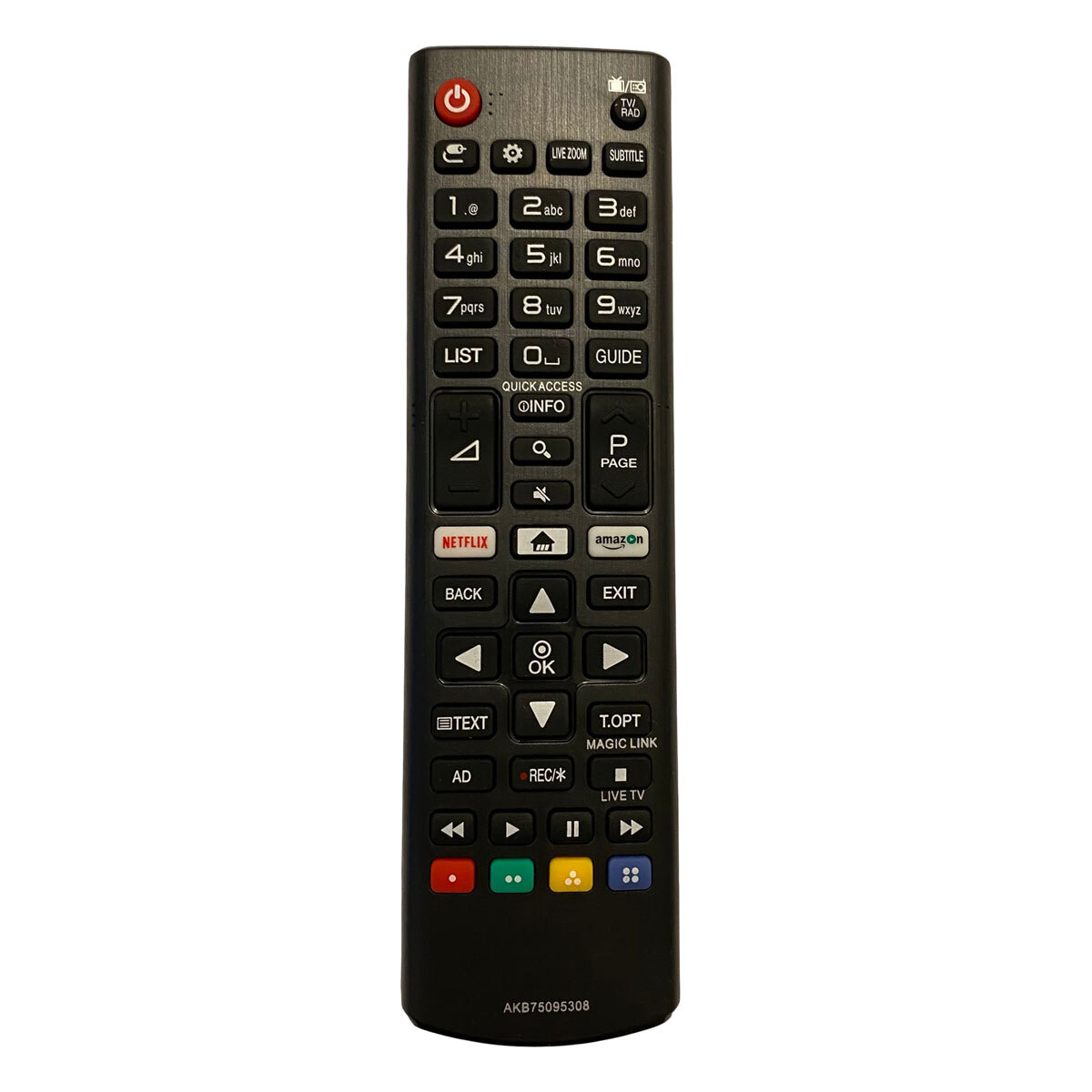 Thumbnail - Ersatz Tv Fernbedienung Für Lg 49lj550tanr Fernseher