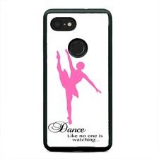 Pink Dancer Slipper Shoes Ballet Dancing Case Cover For Google Pixel 3 3XL 2XL