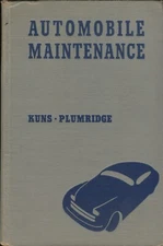Automobile Maintenance Service Station Operation, Motor Analysis, and trucks; in