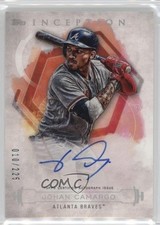 2019 Topps Inception Rookies and Emerging Stars /225 Johan Camargo Auto 1dm4
