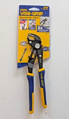 IRWIN Vise-Grip 8'' GrooveLock Pliers (GV8  /  2078108) Brand New